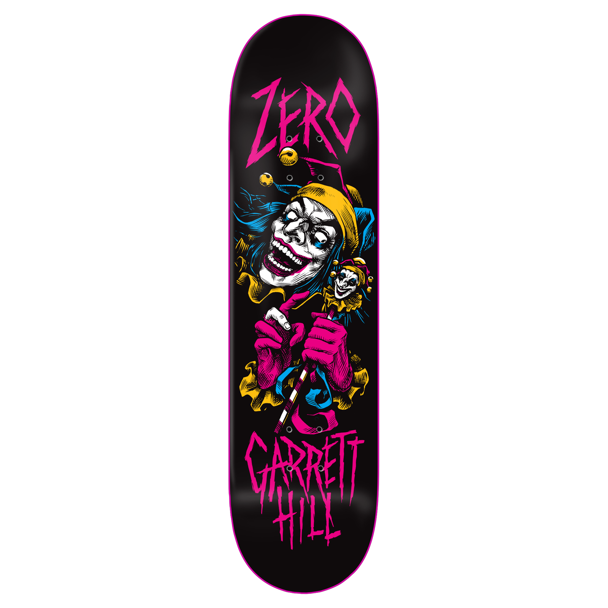 Zero Garrett Hill Jester Skateboard Deck