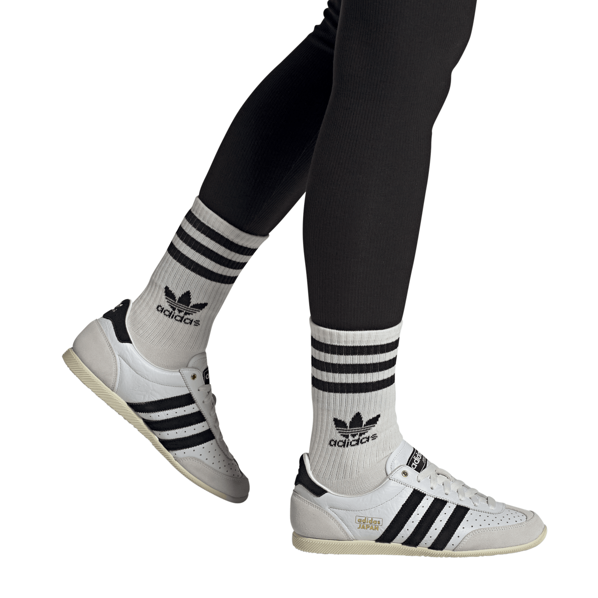 Adidas Japan Cloud White/Core Black/Gold Metallic Women's Shoes