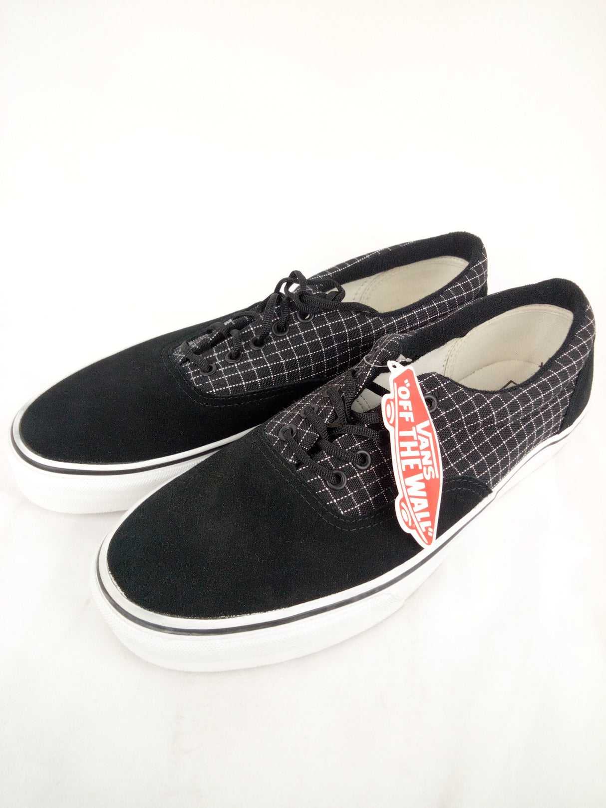 Vans Era Rip Stop Black White Mens Size 12.0 Shoes