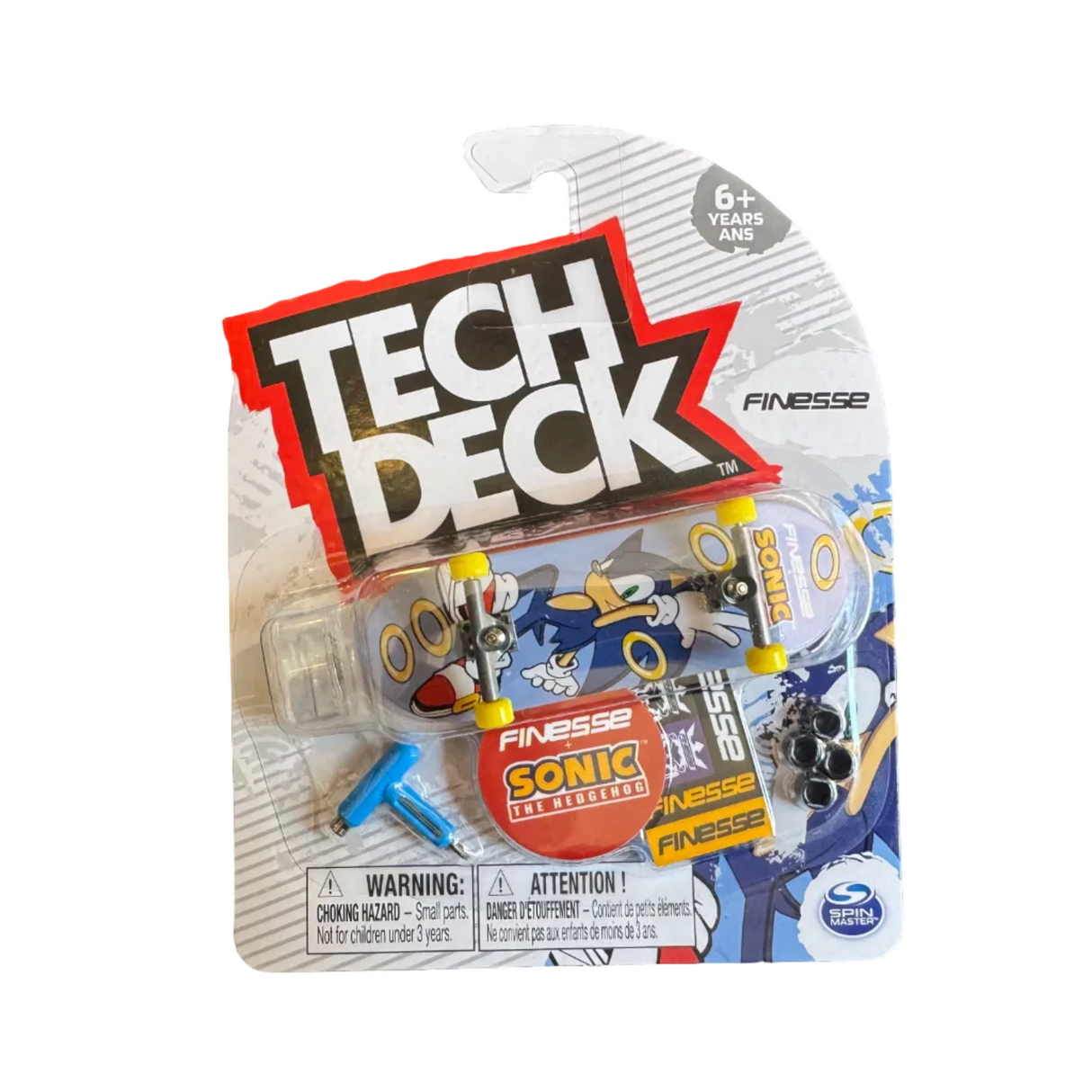 Tech Deck Finesse x Sonic Fingerboard Complete