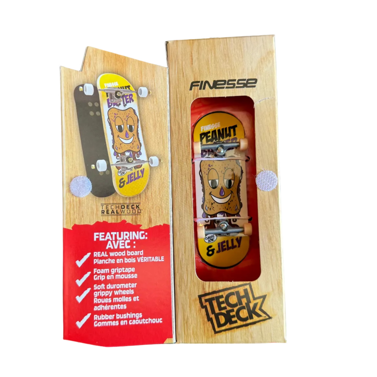 Tech Deck Finesse PB&J Performance Series Fingerboard Complete