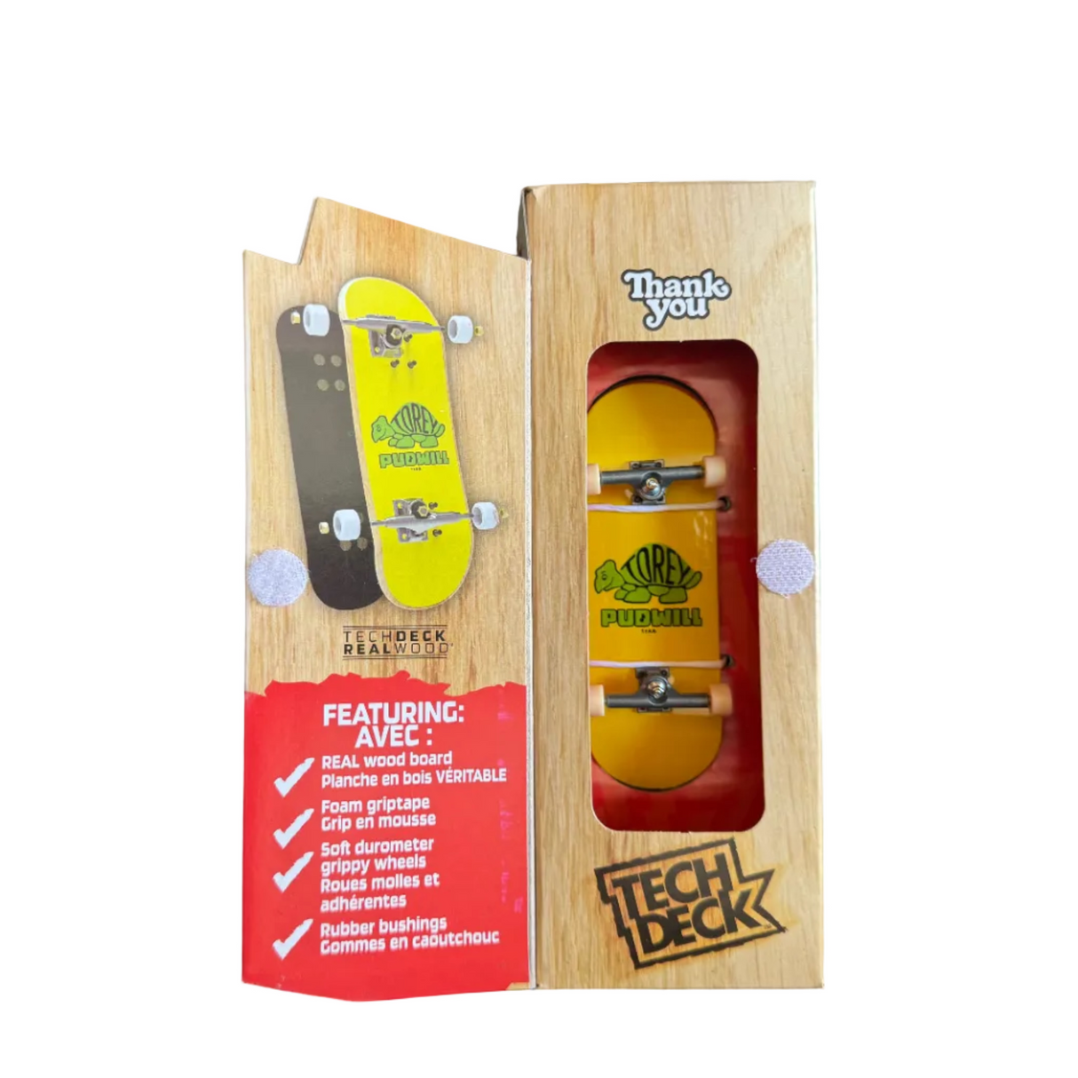 Tech Deck Thank You Torey Pudwill Performance Series Fingerboard Complete