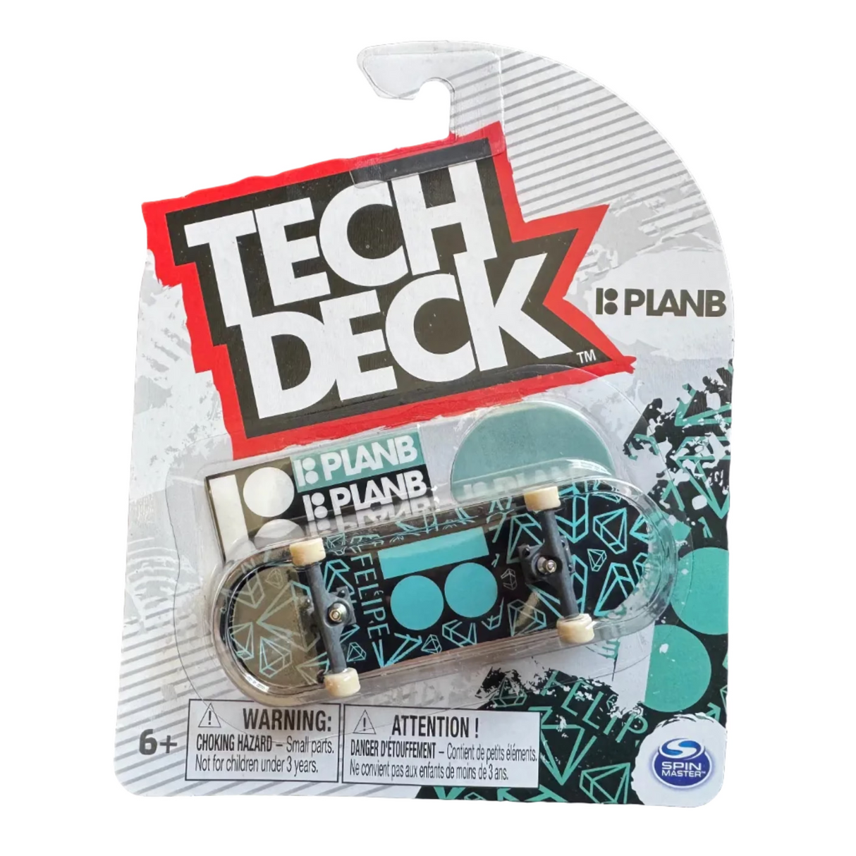 Tech Deck Plan B Felipe Gustavo Symbols Fingerboard Complete