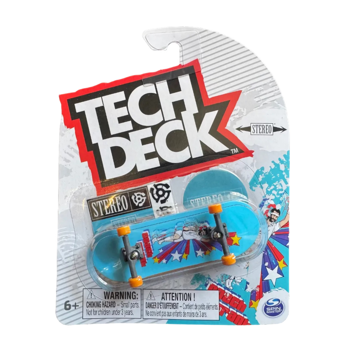 Tech Deck Stereo Coach Frank Fingerboard Complete