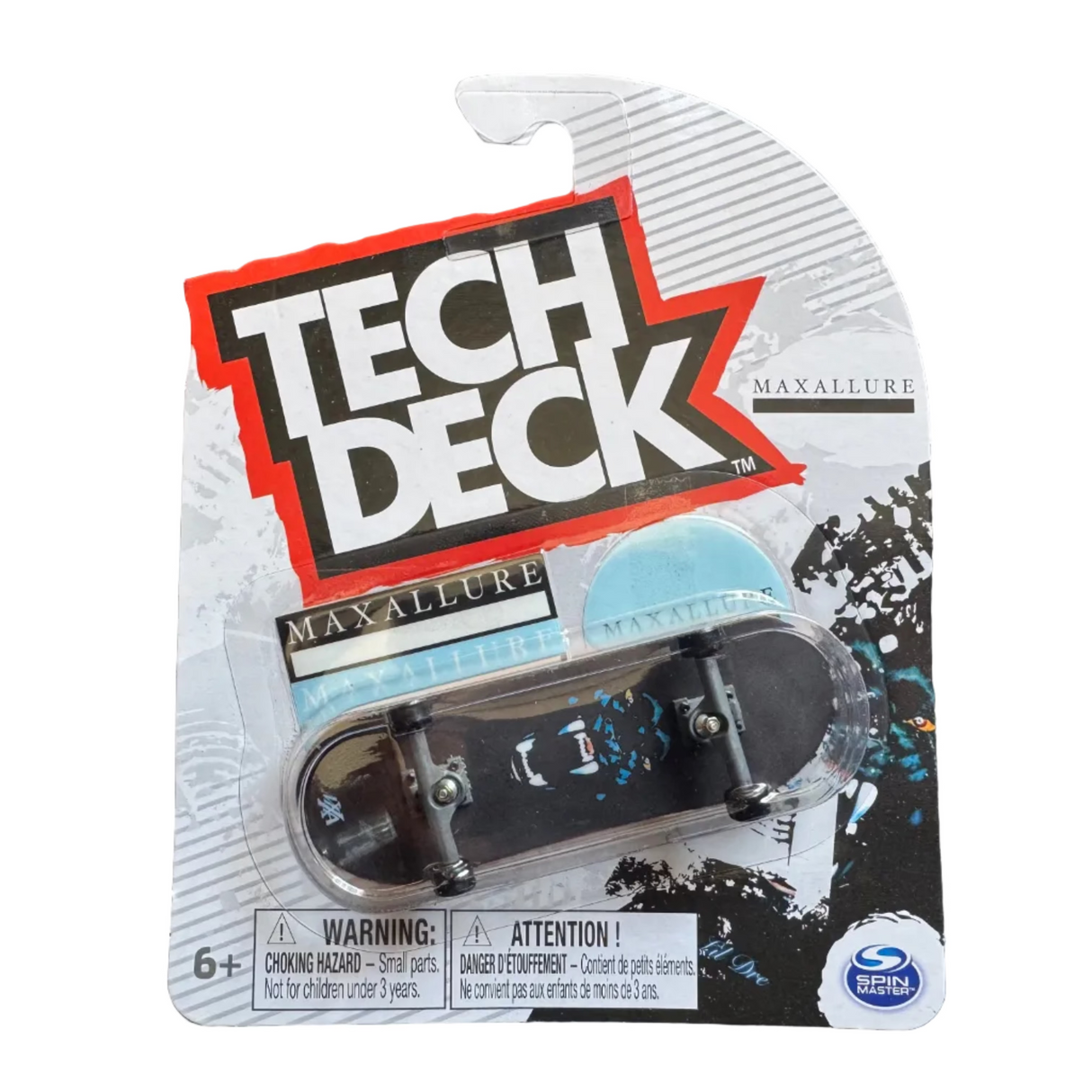 Tech Deck Maxallure Black Panther Fingerboard Complete