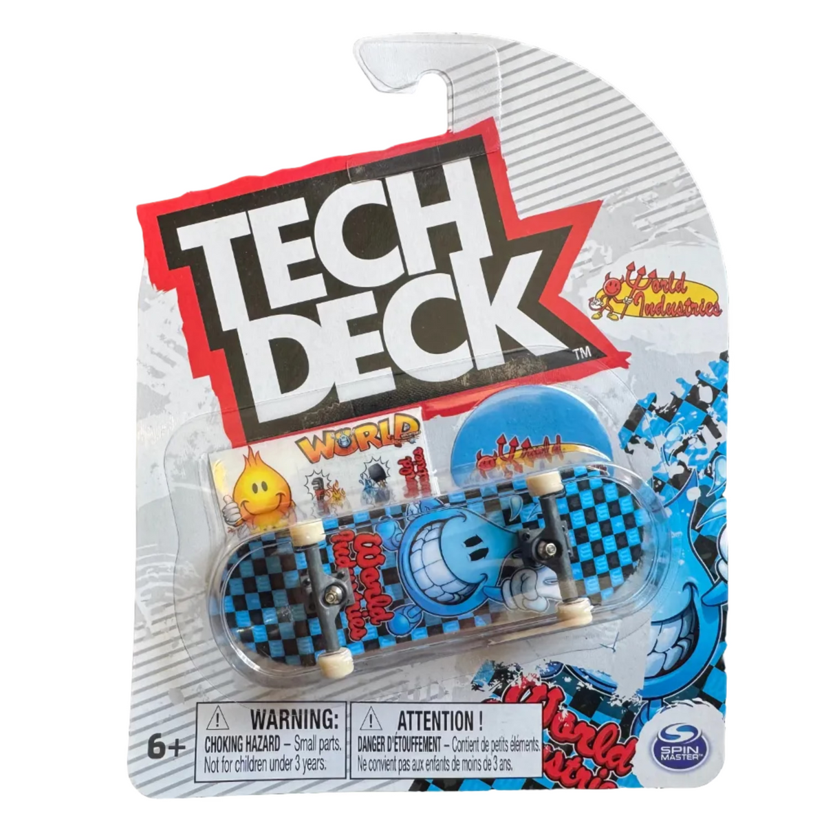 Tech Deck World Industries Wet Willy Checkered Fingerboard Complete