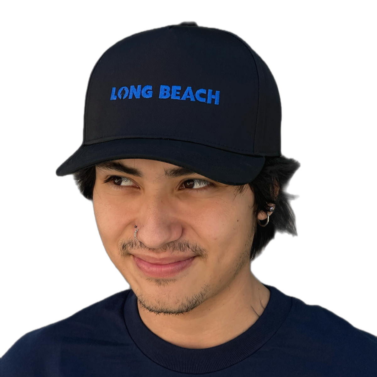 Girl x LB Skate “We OG Long Beach” Black Snapback Hat