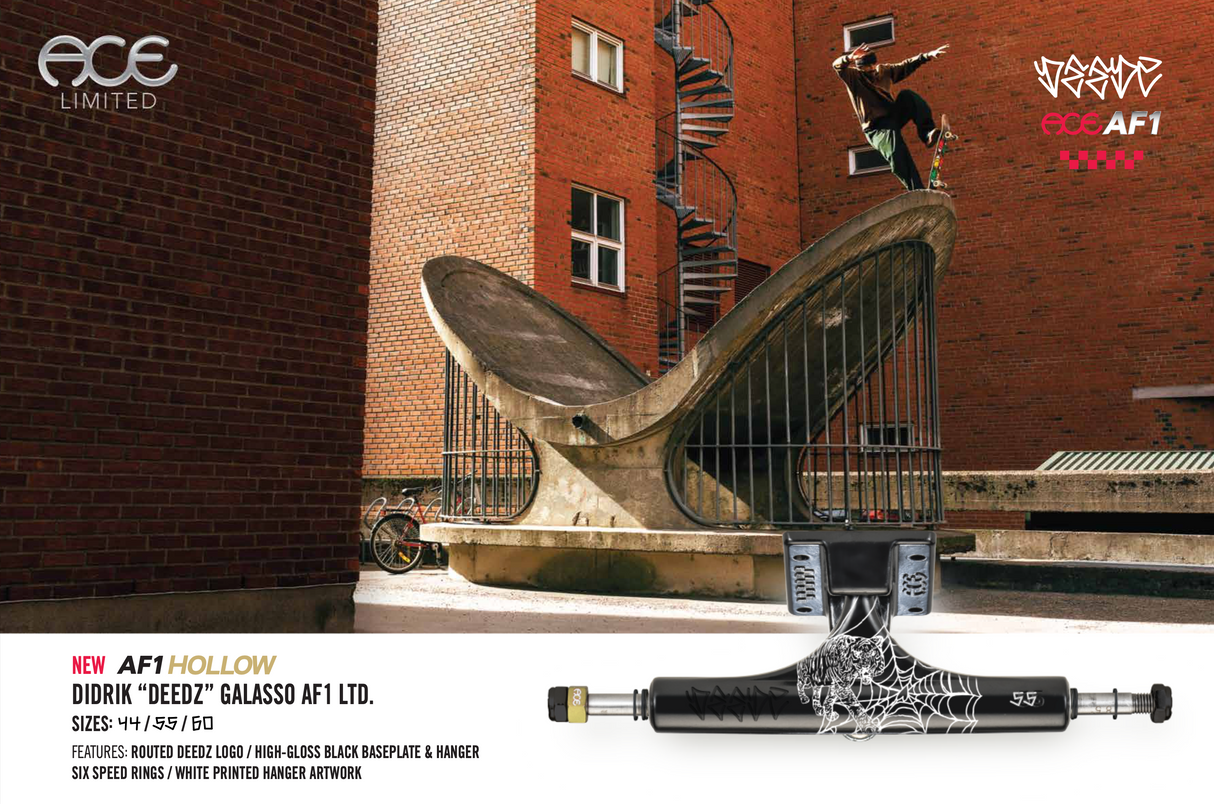 Ace AF1 Limited Deedz Black Hollow Trucks