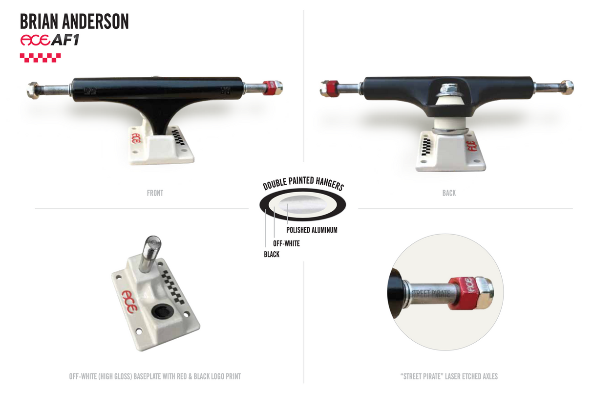 Ace AF1 Limited Brian Anderson Black/Cream Trucks