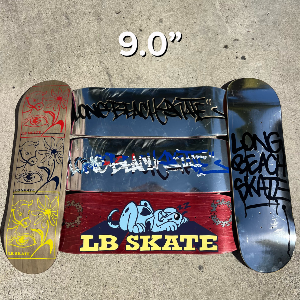Long Beach Skate Co Decktober Blind Bag Skateboard Deck