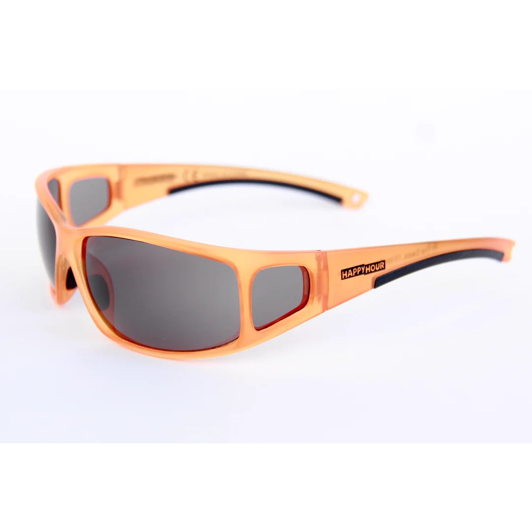Happy Hour Alligator Braces Leabres Orange Sunglasses
