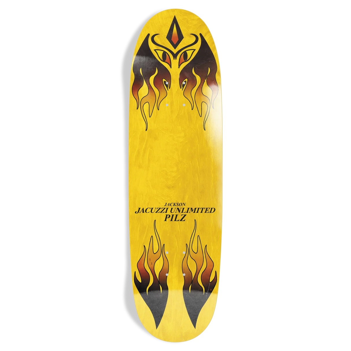 Jacuzzi Jackson Pilz Skim Board 9.125" Football Shaped Skateboard Deck