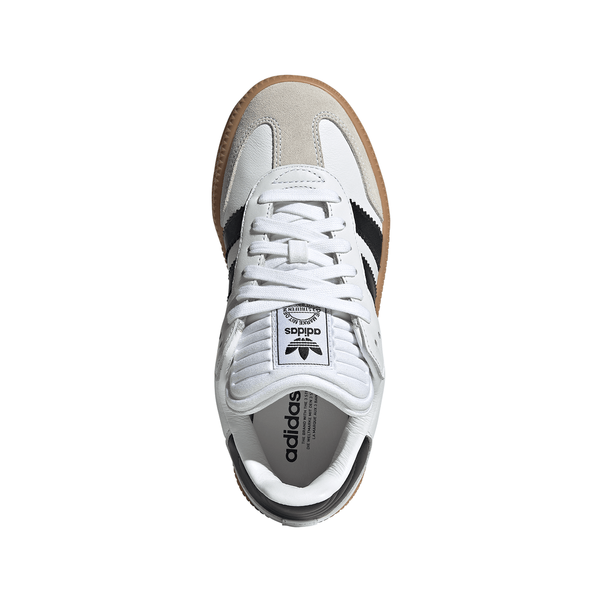 Adidas Samba XLG White Black Gum Shoes
