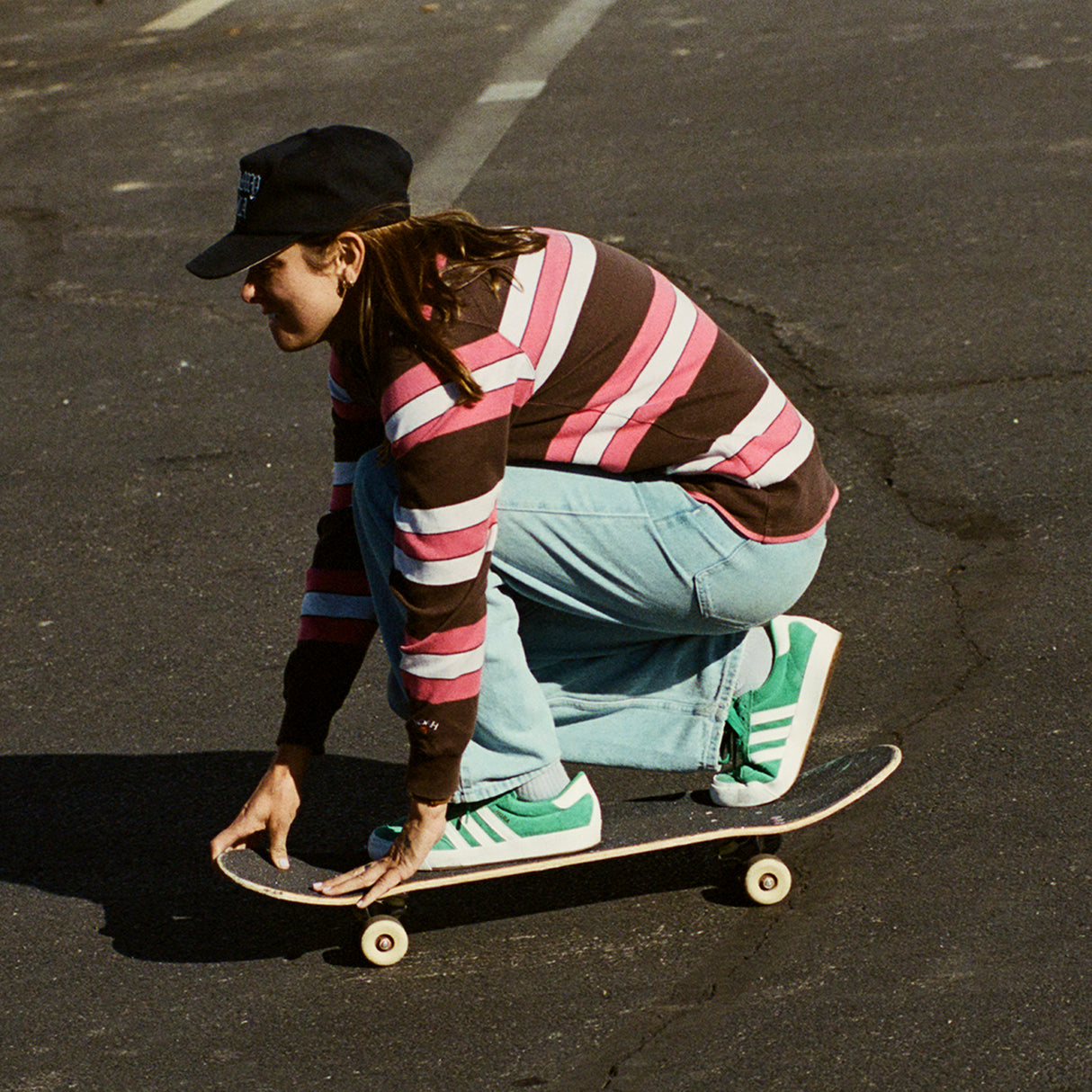 Adidas Nora Court Green White Shoes