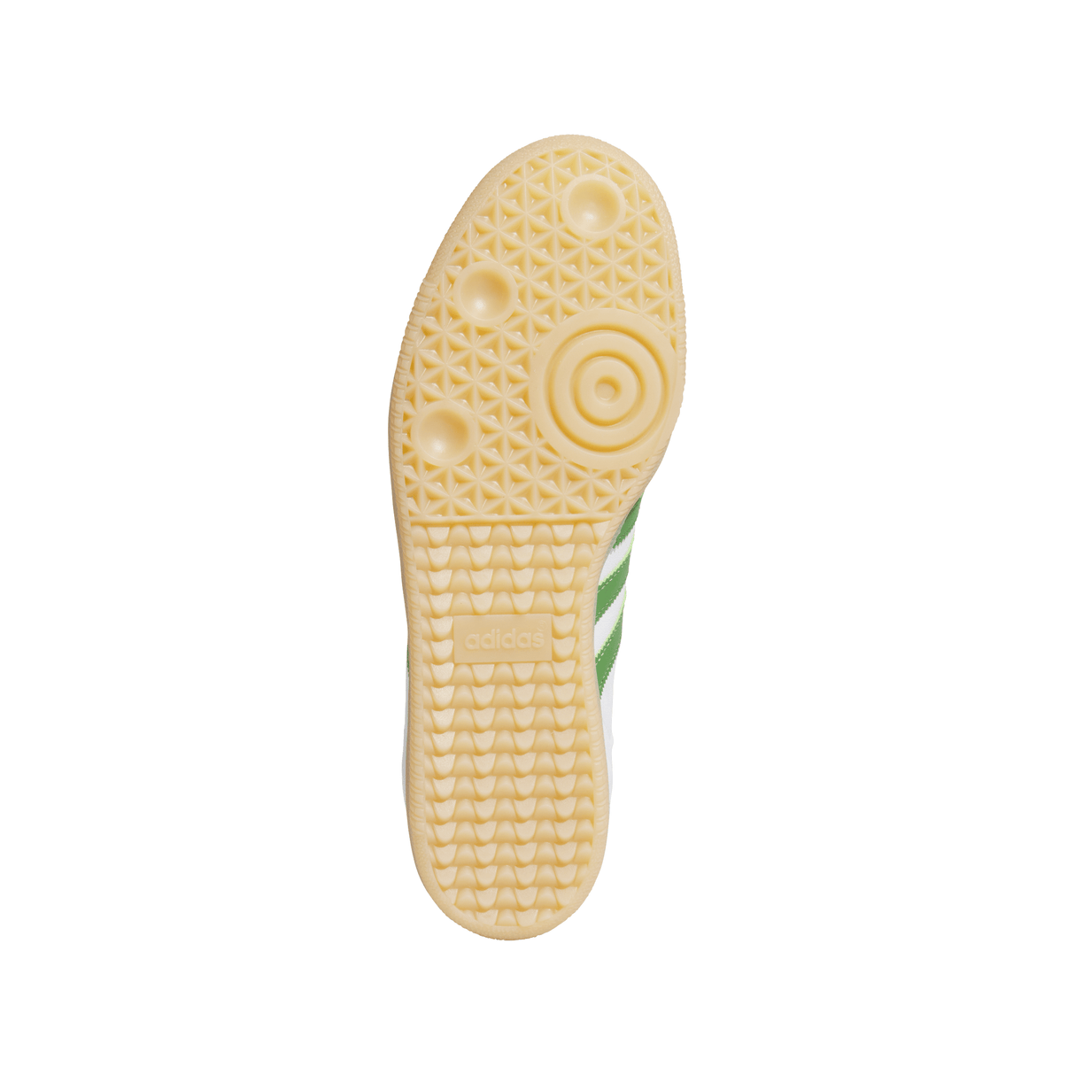 Adidas Samba White Crew Green Gum Shoes