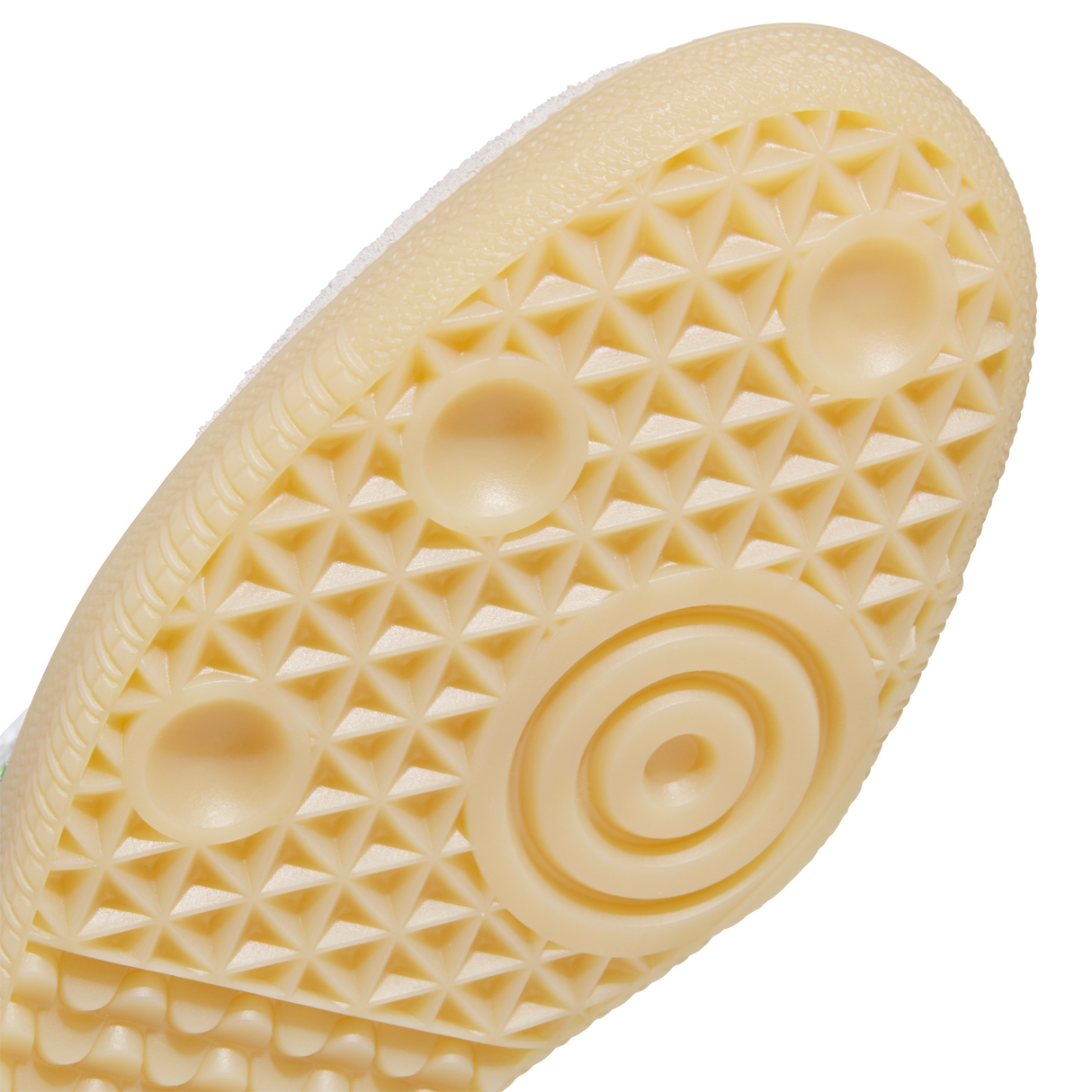 Adidas Samba White Crew Green Gum Shoes