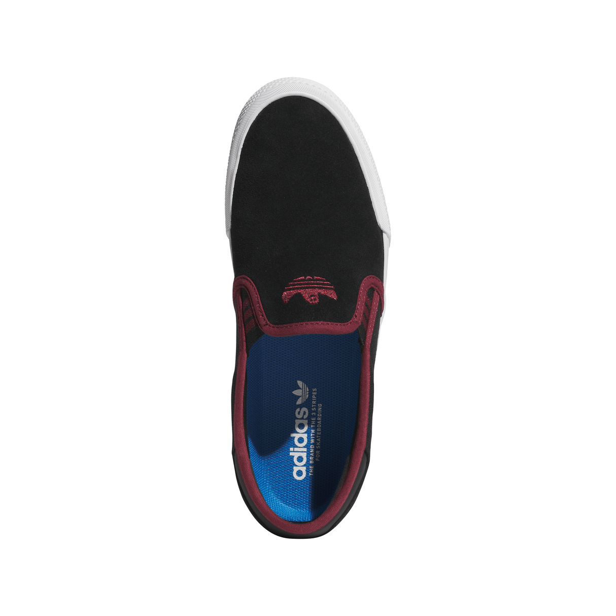 Adidas Shmoofoil Slip On Core Black Shadow Red Cloud White Shoes