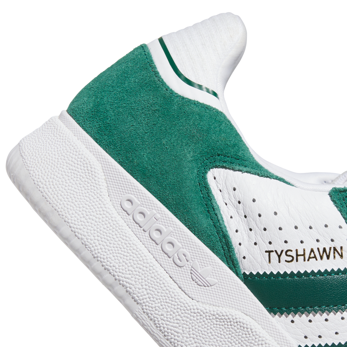 Adidas Tyshawn Low Collegiate Green/Cloud White Shoes