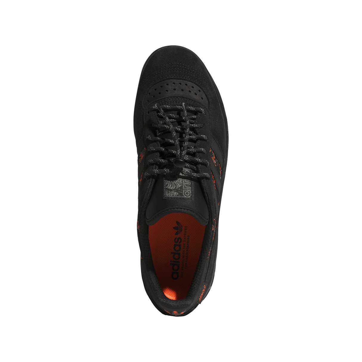 Adidas Handball Top X Mike Arnold Black Semi Impact Orange Shoes