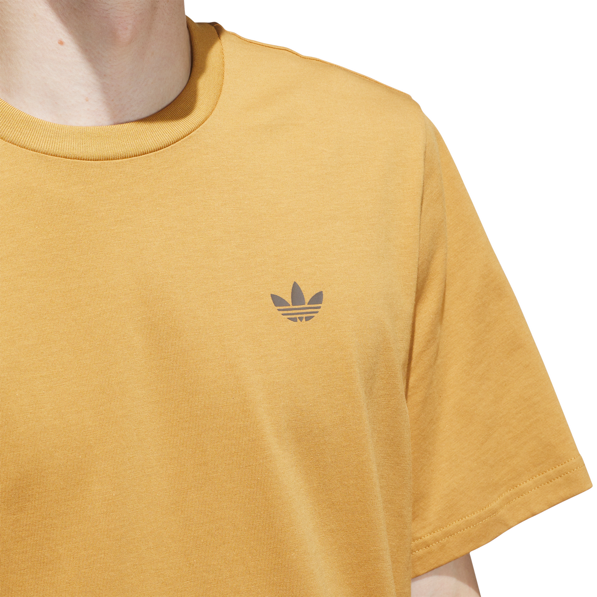 Adidas Skateboarding 4.0 Logo Mesa Yellow Shaoli S/s Shirt