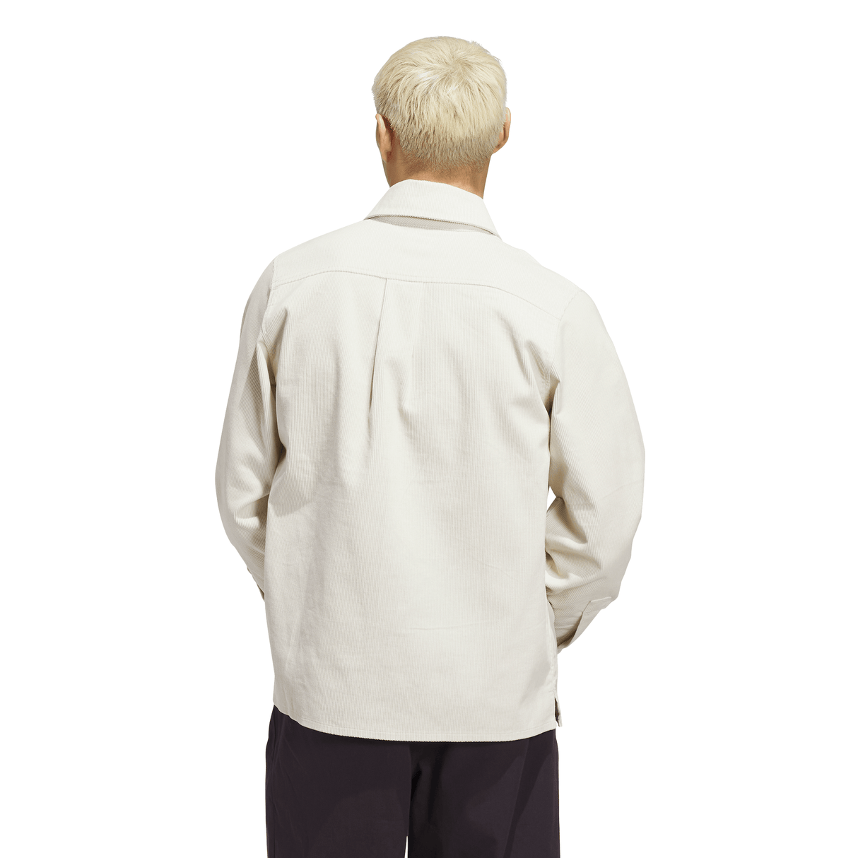 Adidas Skateboarding x Gonz Shmoofoil Aluminum / Shadow Red Corduroy L/s Shirt