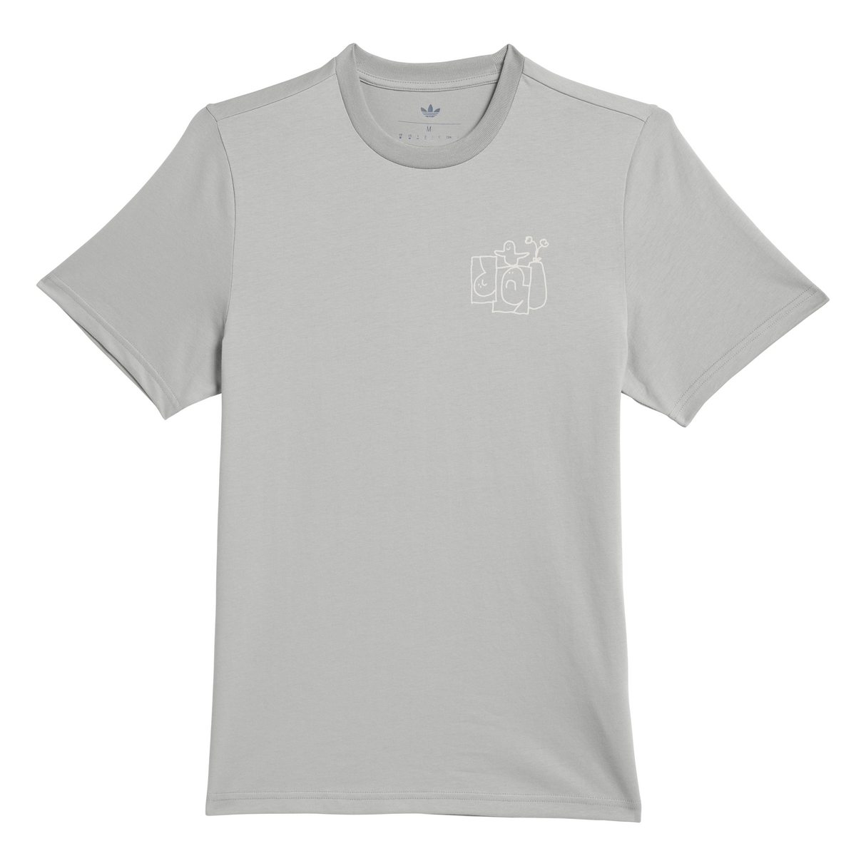 Adidas Skateboarding x Gonz Shmoofoil Stairs Grey/Alumina S/s Shirt