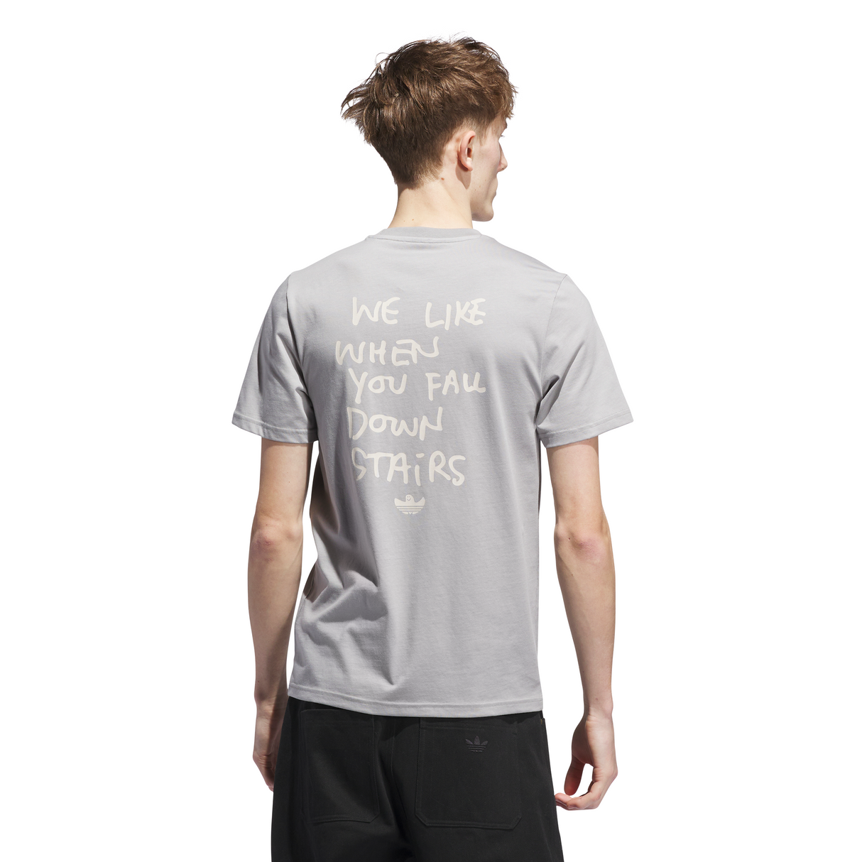 Adidas Skateboarding x Gonz Shmoofoil Stairs Grey/Alumina S/s Shirt