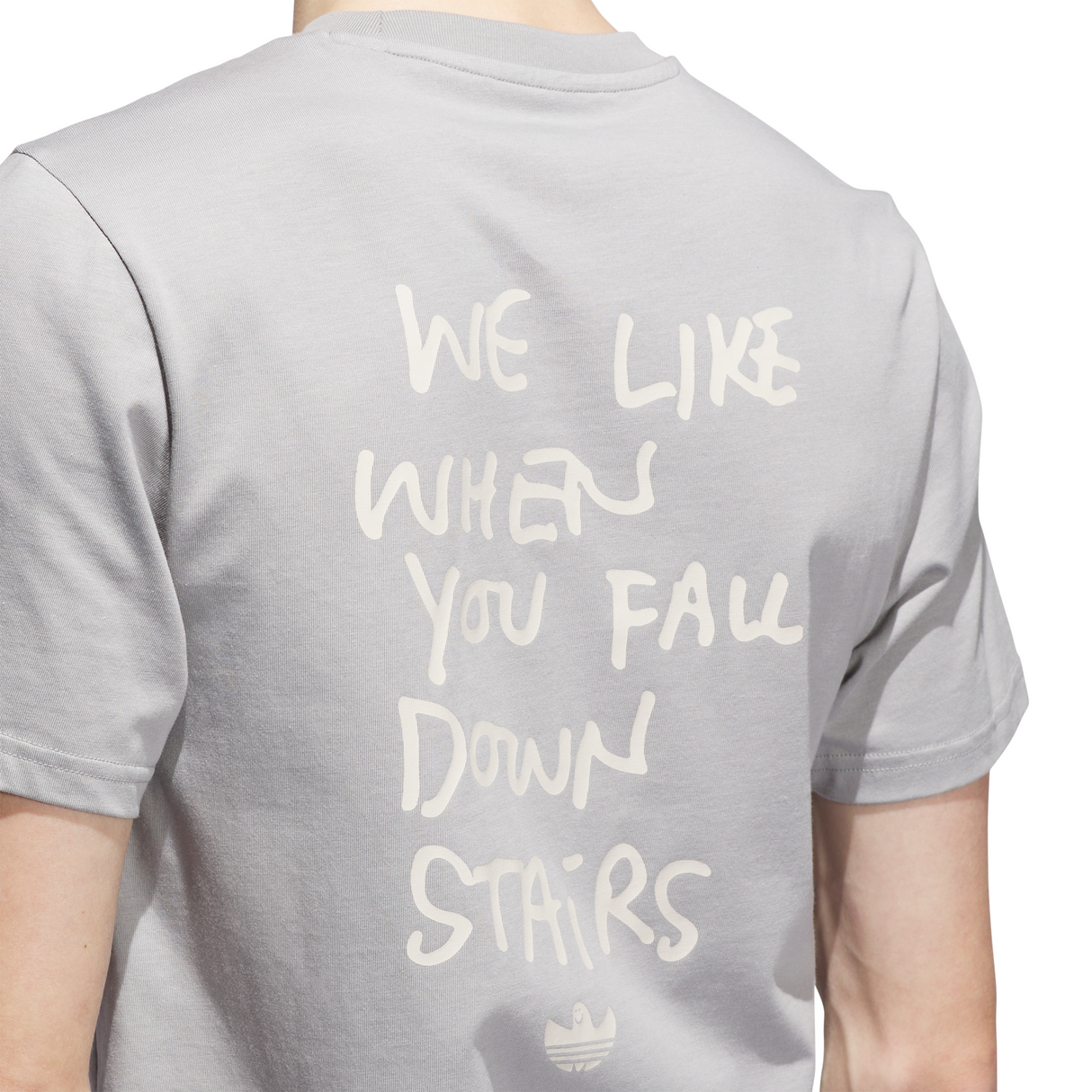 Adidas Skateboarding x Gonz Shmoofoil Stairs Grey/Alumina S/s Shirt