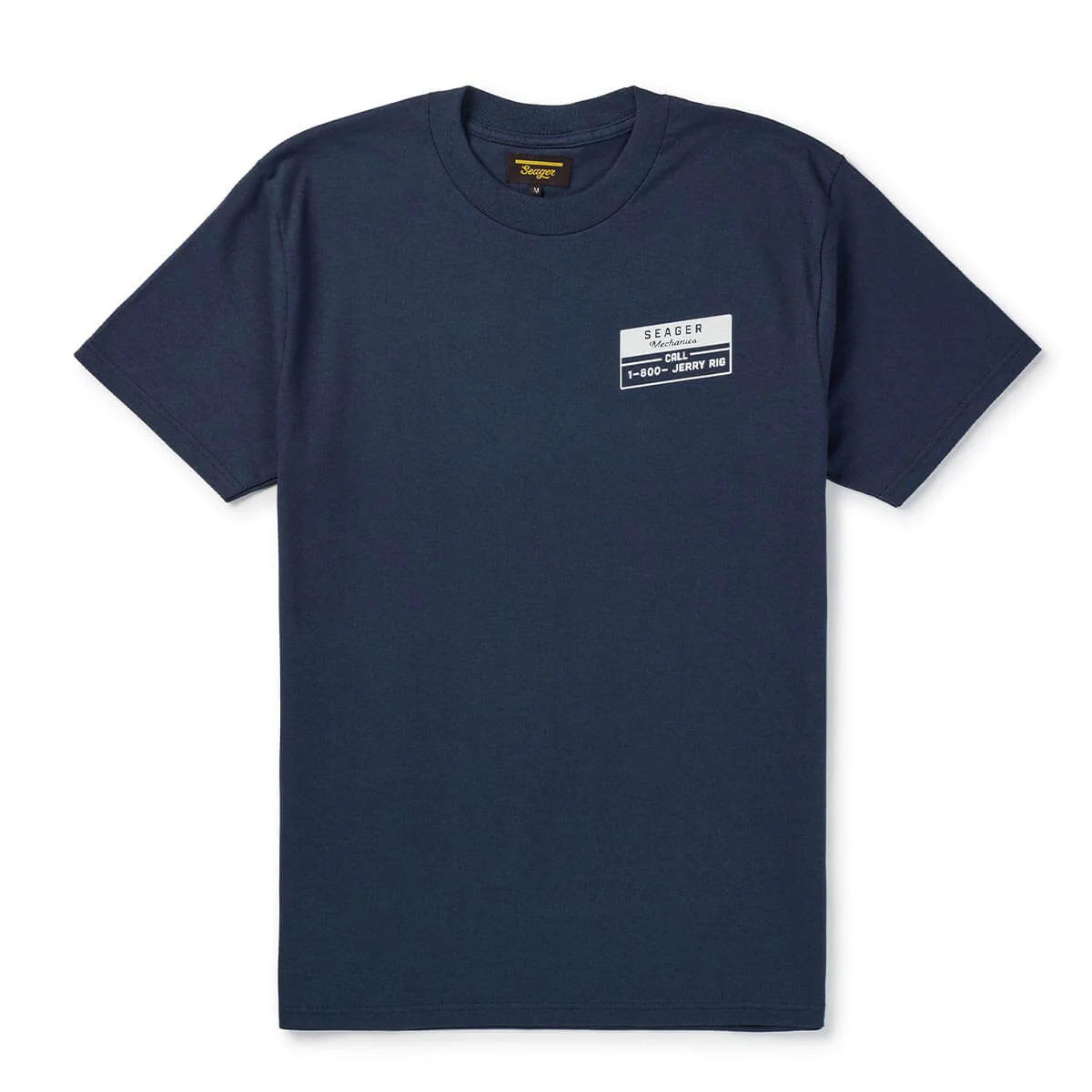 Seager Jerry Rig Navy S/s Shirt