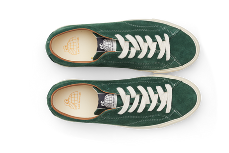Last Resort VM003 Elm Green White Suede Shoes