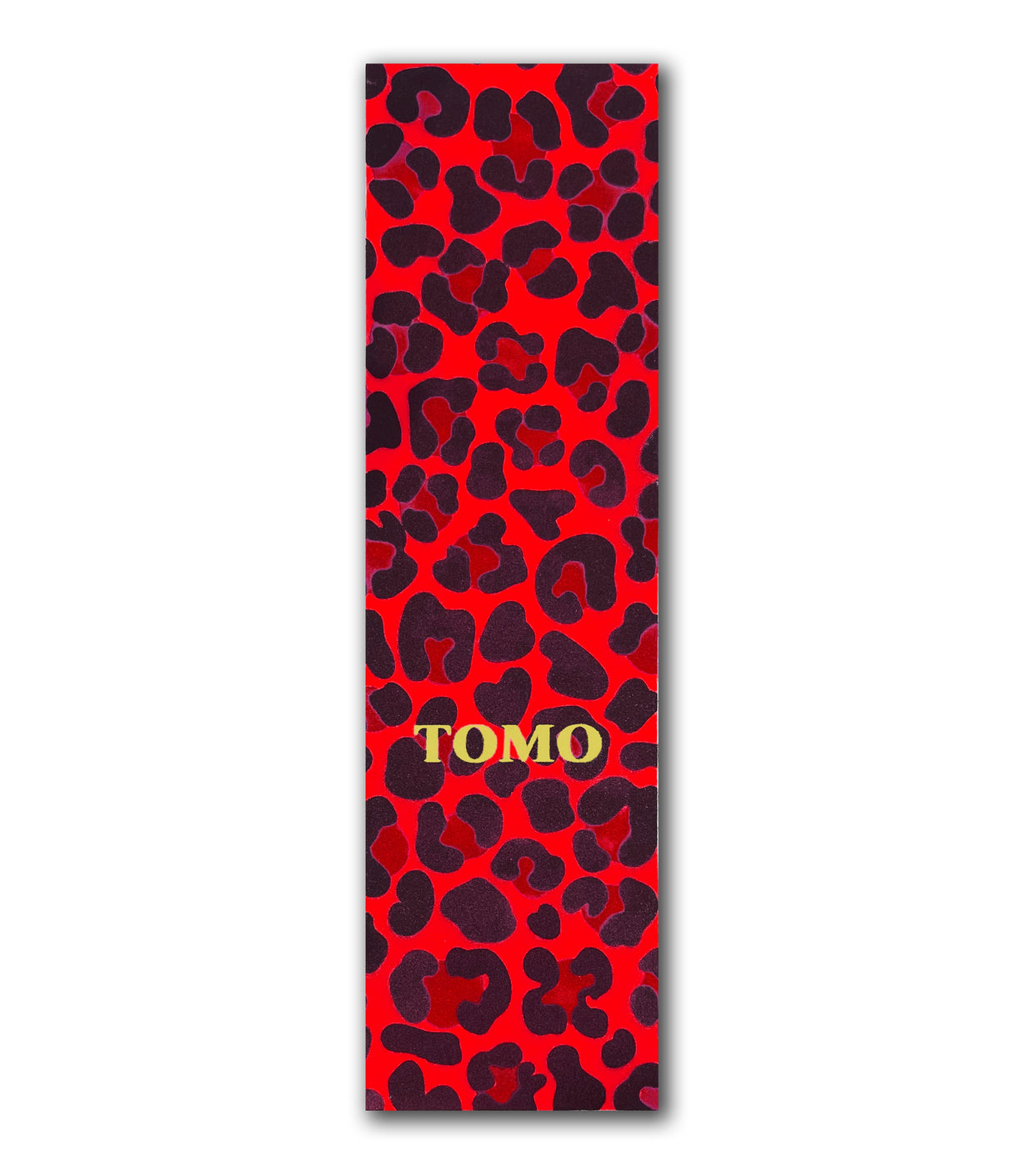 Tomo Leopard - Red Graphic Griptape