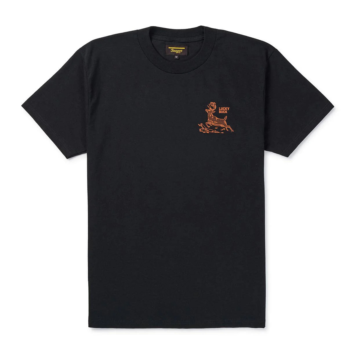 Seager Lucky Buck Black S/s Shirt
