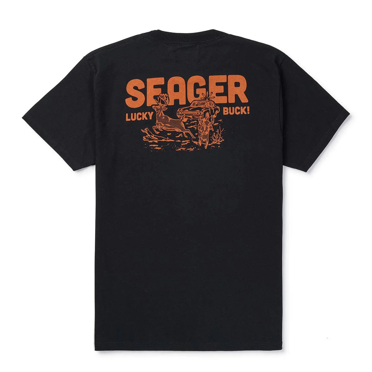 Seager Lucky Buck Black S/s Shirt