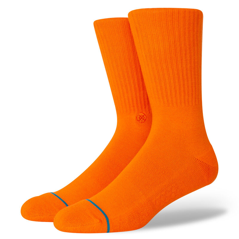 Stance Icon Orange Crew Socks
