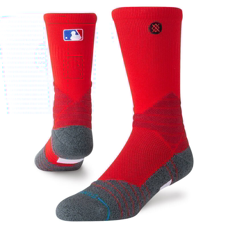 Stance Diamond Pro MLB Red Crew Socks