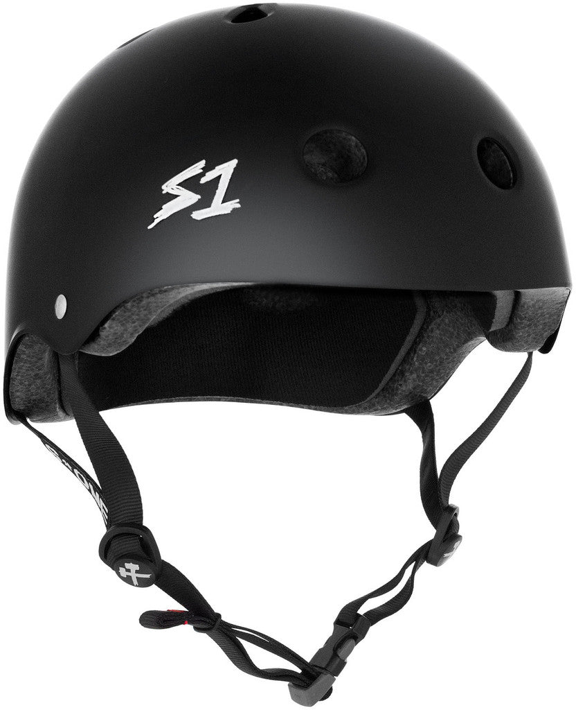 S1 Mega Lifer Black Matte Helmet