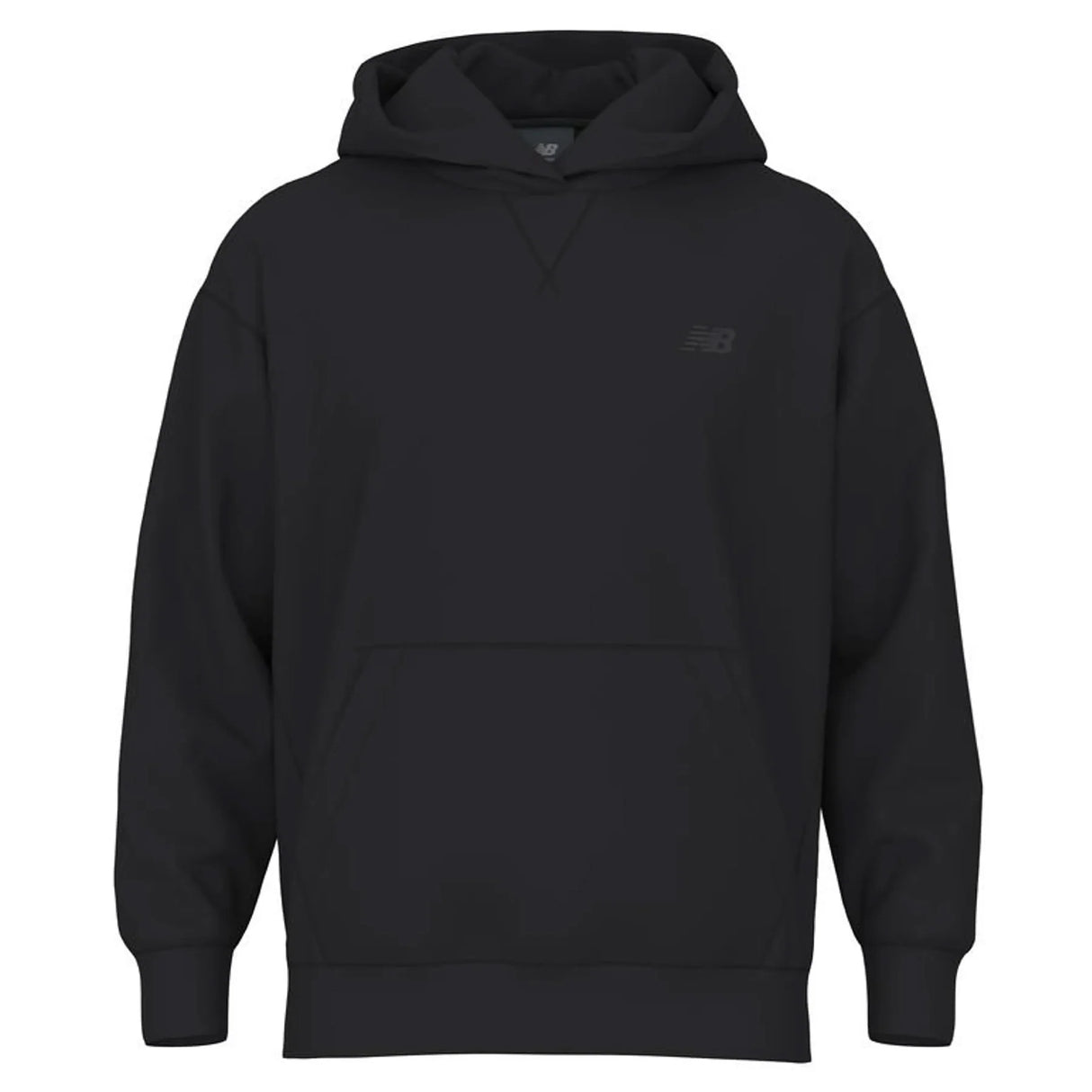 New Balance Numeric Black French Terry Hooded Sweatshirt