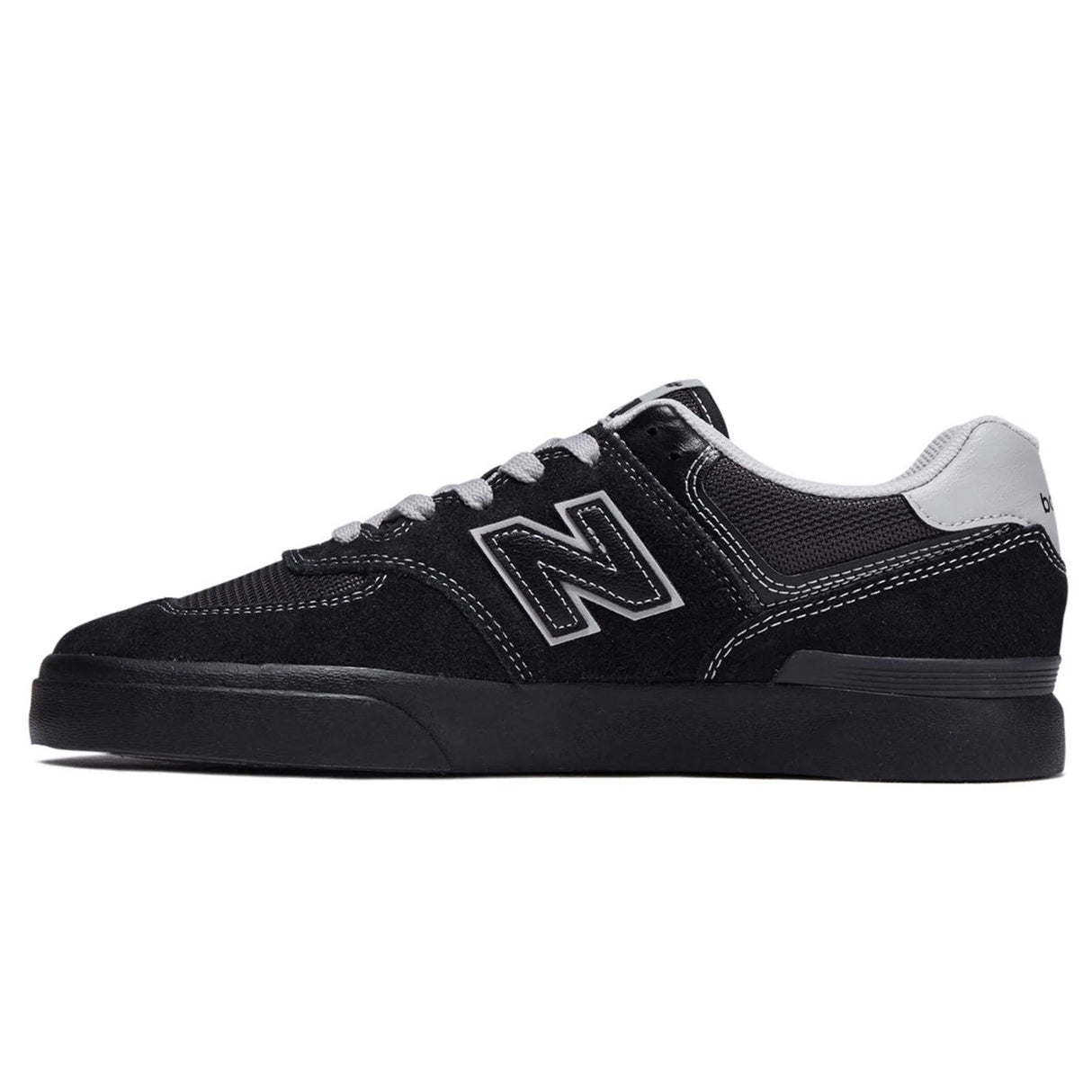 New Balance Numeric 574 Black Grey Shoes (NM574VBB)
