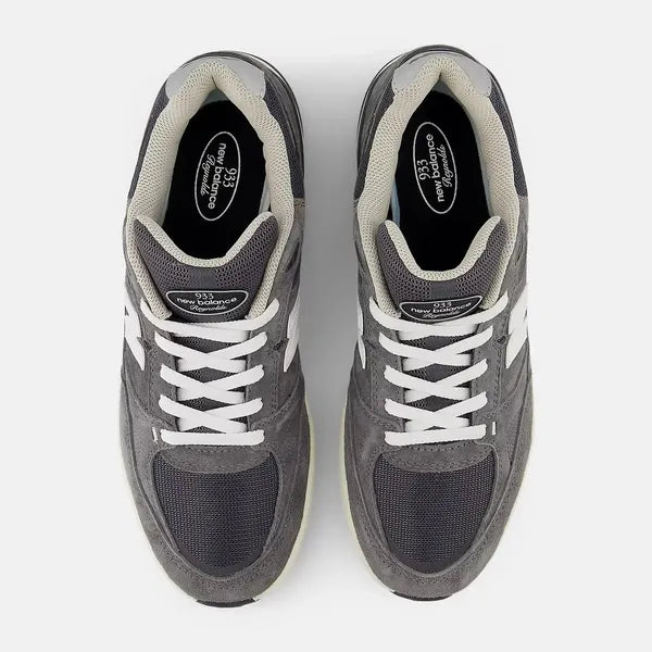 New Balance Numeric 933 Andrew Reynolds Grey Shoes (NM933GDY)