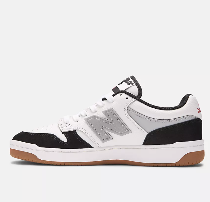 New Balance Numeric 480 Kawhi Leonard White Black Gum Shoes