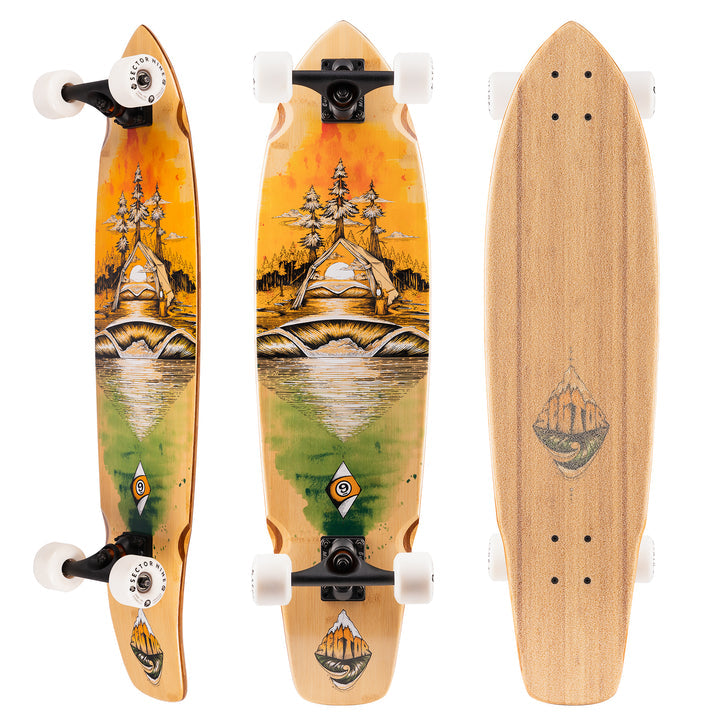 Sector Nine Odyssey Ft. Point 34" x 8.75" Cruiser Complete