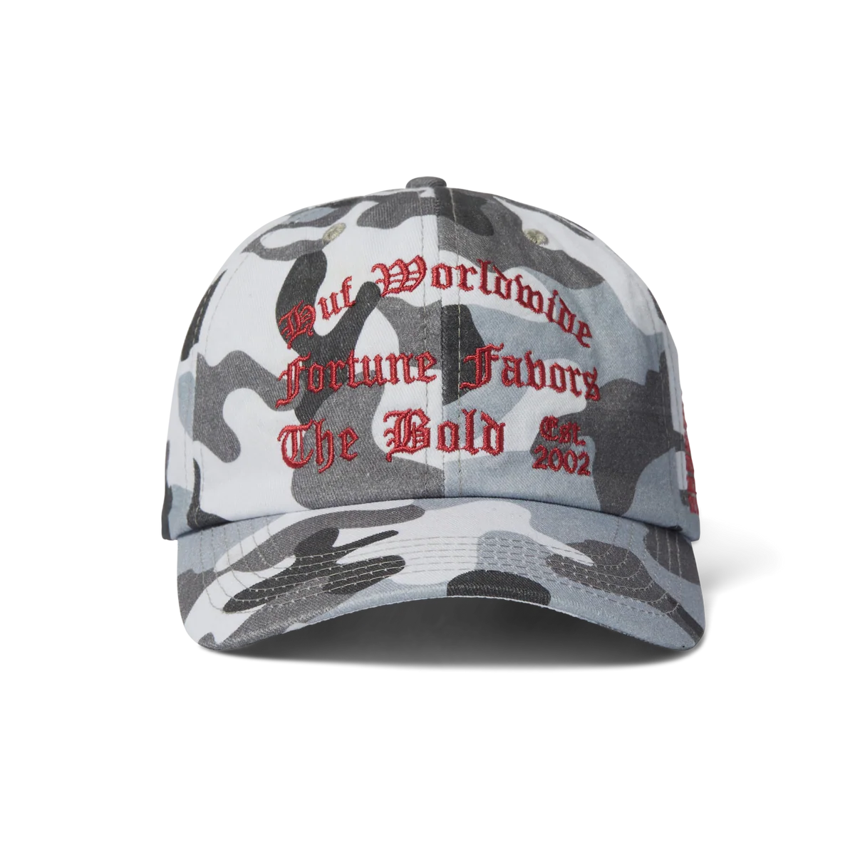 HUF Olympia Camo 6 Panel Hat