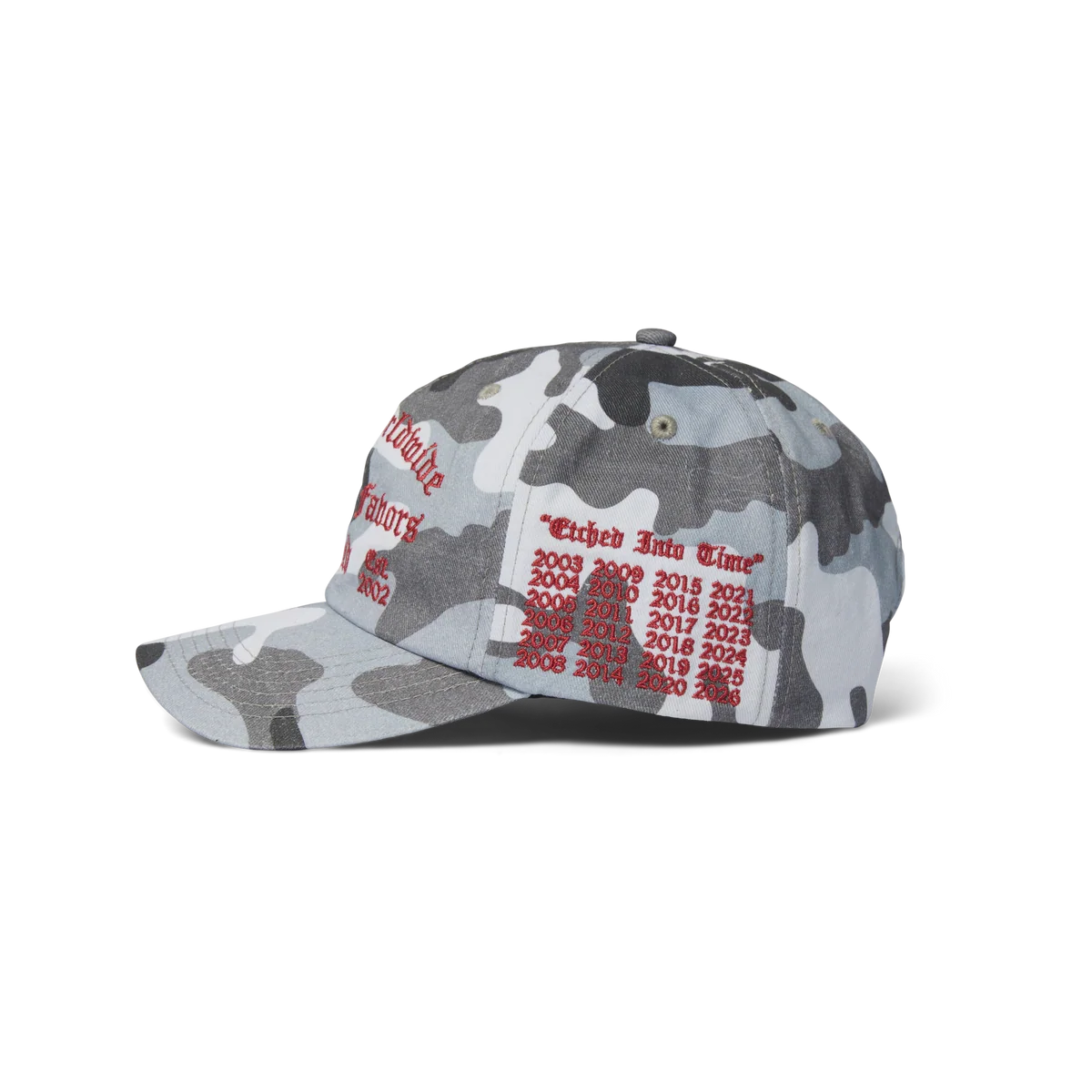 HUF Olympia Camo 6 Panel Hat
