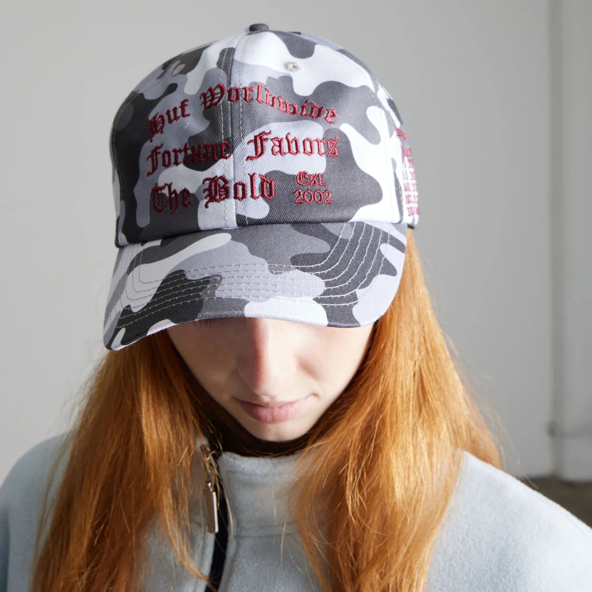 HUF Olympia Camo 6 Panel Hat