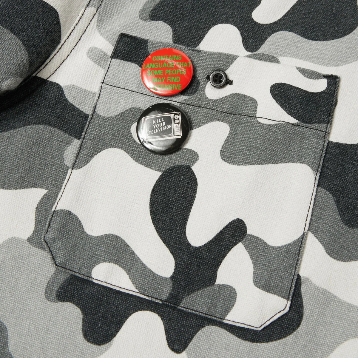 HUF Olympia Camo Hooded Overshirt