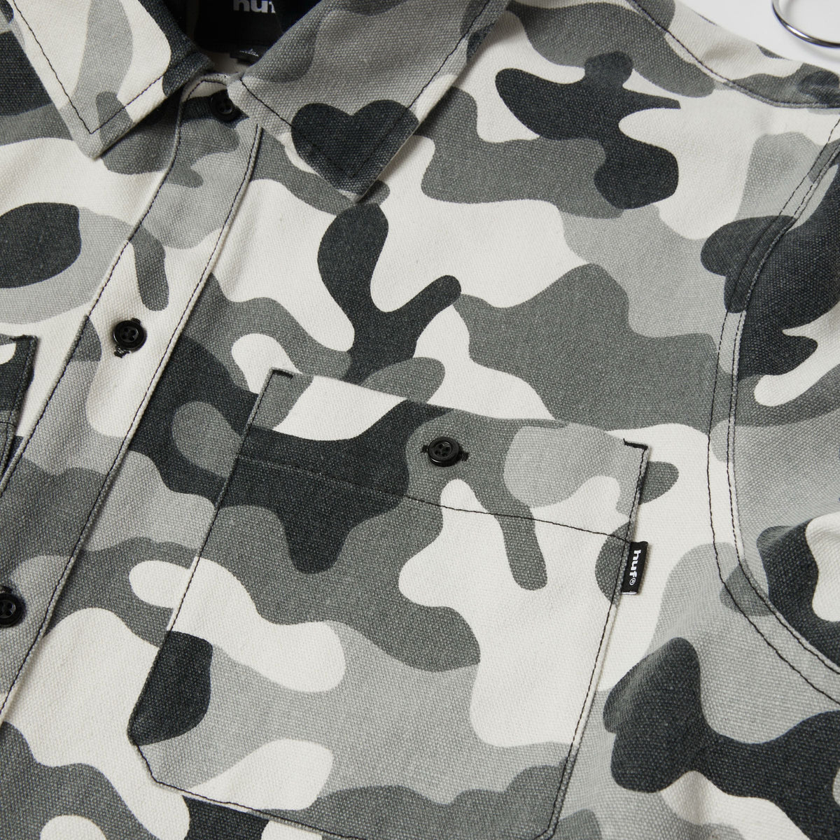 HUF Olympia Camo Hooded Overshirt