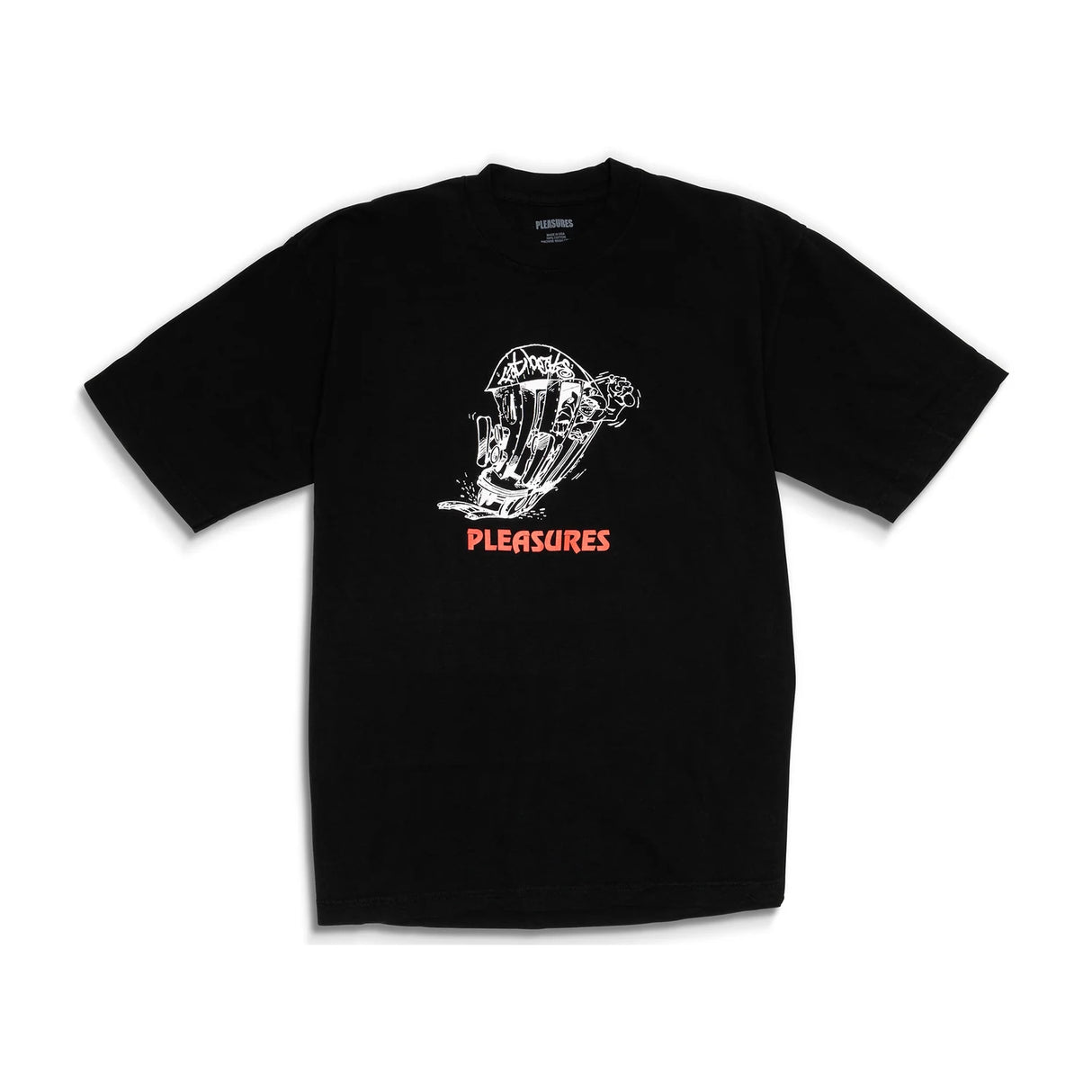 Pleasures 9th Street Black S/s Shirt