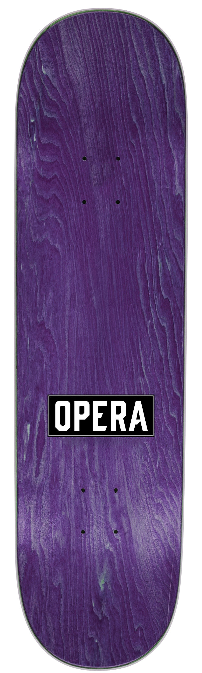 Opera Transition Symmetrical EX7 Purple/Green 8.25" Skateboard Deck