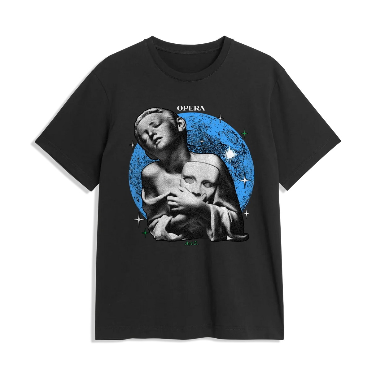 Opera Grasp Black S/s Shirt