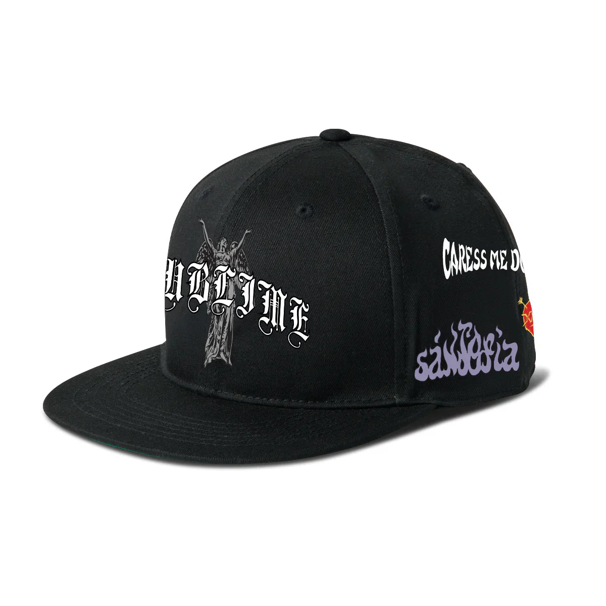 Primitive x Sublime Down Here Black Snapback Hat